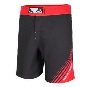 Bad Boy Fundamental Training Fight Shorts Men’s Sz XXL Black and Red